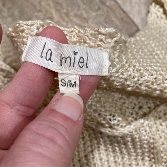 LA MIEL By Hyped Unicorn Oversized Slouchy Sweater - Picture 6 of 8